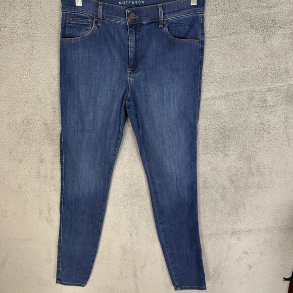 Mott & Bow Denim - Mott & Bow Women's Skinny Jeans - Blue